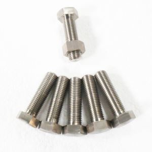 DIN933 DIN934 Bu lông và đai ốc bằng Titan Hex